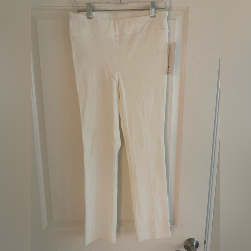 Jules & Leopold winter white Straight Leg Women's Pants